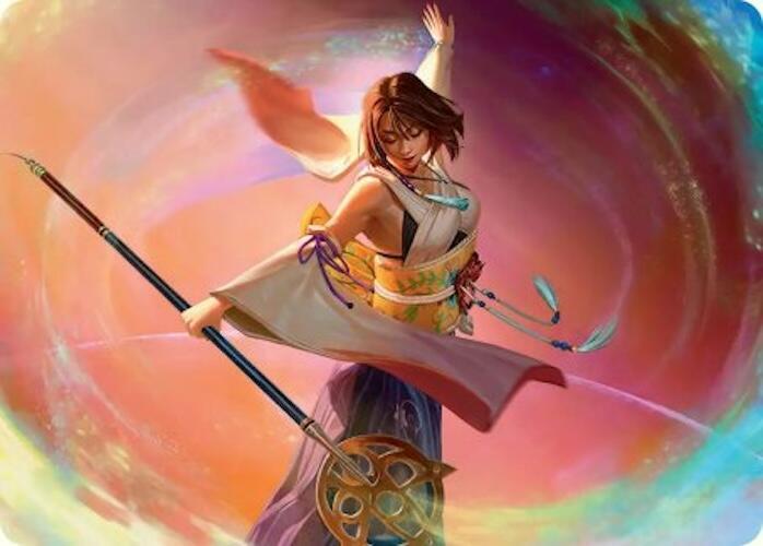 22/53 - Yuna, Grand Summoner Art Card [FINAL FANTASY: Art Series] [Non-Stamped]