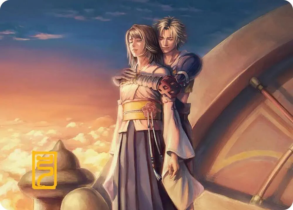 31/53 - Farewell Art Card [FINAL FANTASY: Art Series] [Gold-Stamped]