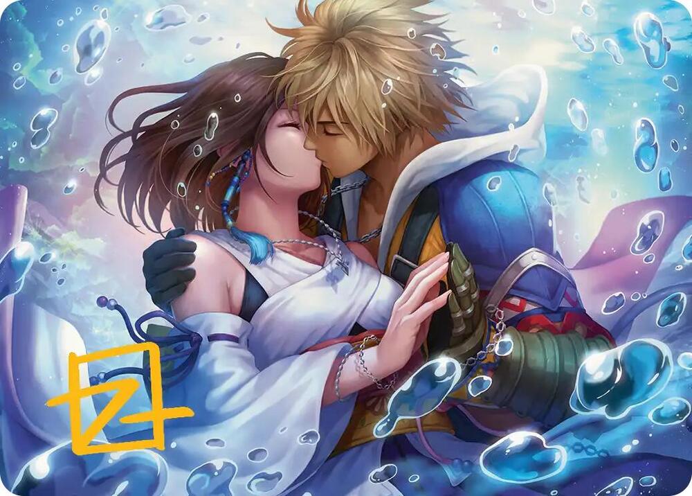32/53 - Together Forever Art Card [FINAL FANTASY: Art Series] [Gold-Stamped]