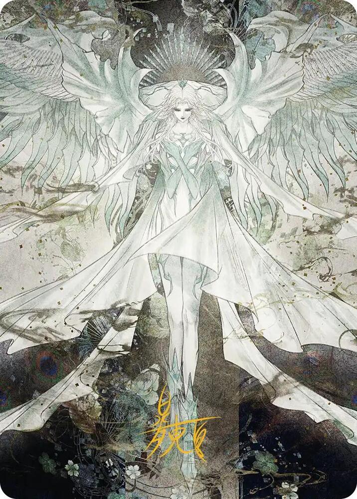34/53 - Hydaelyn, the Mothercrystal Art Card [FINAL FANTASY: Art Series] [Gold-Stamped]