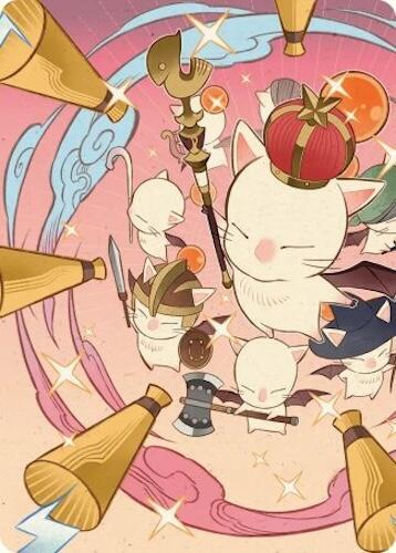 41/53 - Summon: Good King Mog XII Art Card [FINAL FANTASY: Art Series] [Non-Stamped]