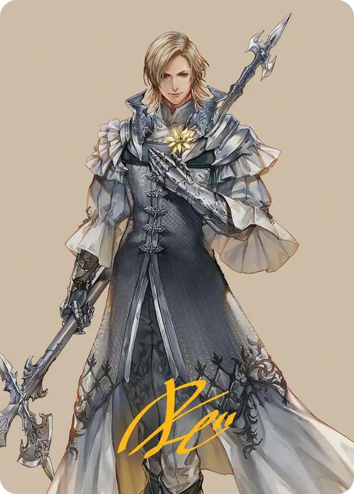 42/53 - Dion, Bahamut's Dominant Art Card [FINAL FANTASY: Art Series] [Gold-Stamped]