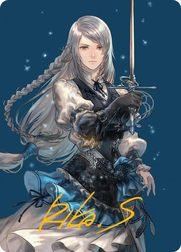 43/53 - Jill, Shiva's Dominant Art Card [FINAL FANTASY: Art Series] [Gold-Stamped]
