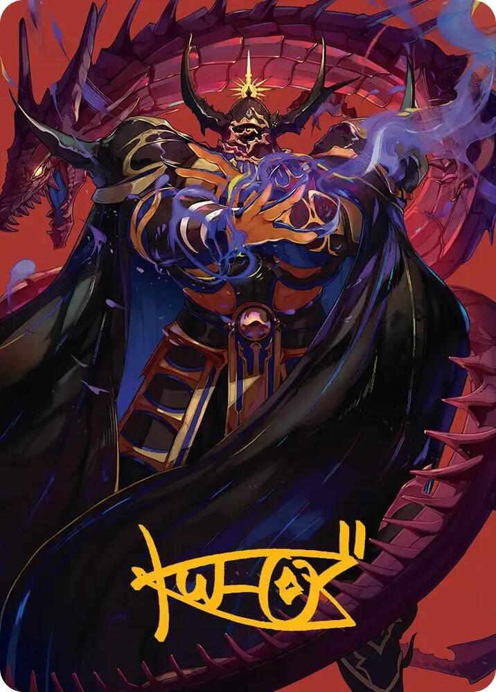 45/53 - Golbez, Crystal Collector Art Card [FINAL FANTASY: Art Series] [Gold-Stamped]