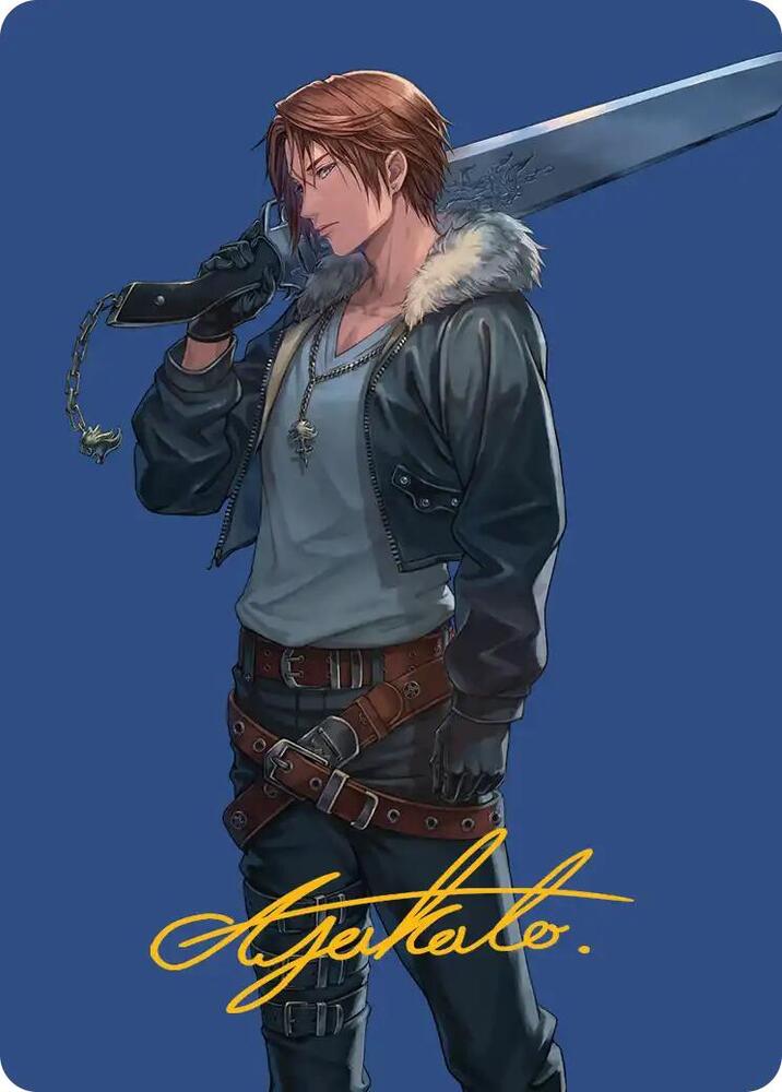 47/53 - Squall, SeeD Mercenary Art Card [FINAL FANTASY: Art Series] [Gold-Stamped]