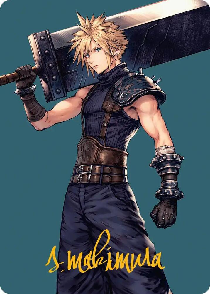 50/53 - Cloud, Ex-SOLDIER Art Card [FINAL FANTASY: Art Series] [Gold-Stamped]