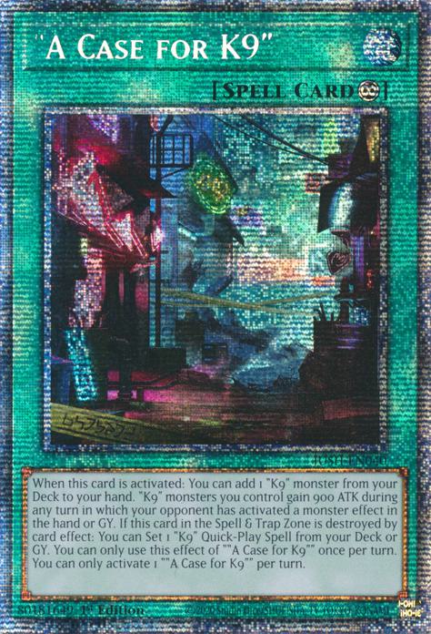 "A Case for K9" - JUSH-EN040 - Starlight Rare - 1st Edition