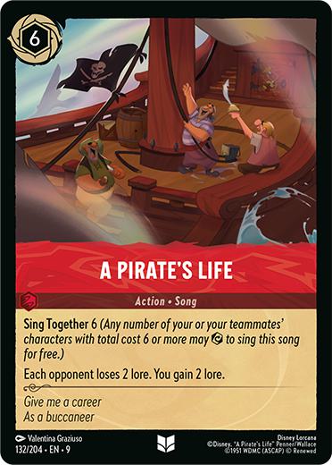A Pirate's Life - 132/204 [Fabled] [Non-Foil]