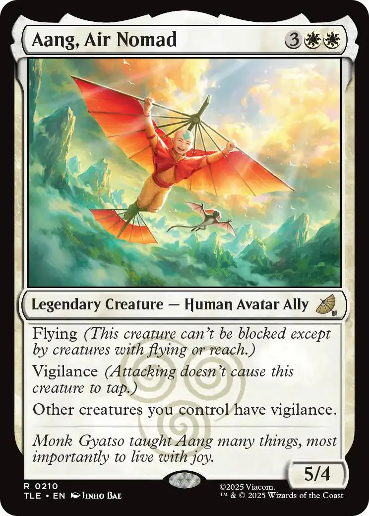 Aang, Air Nomad [210] [Avatar: The Last Airbender Eternal] [Non-Foil]