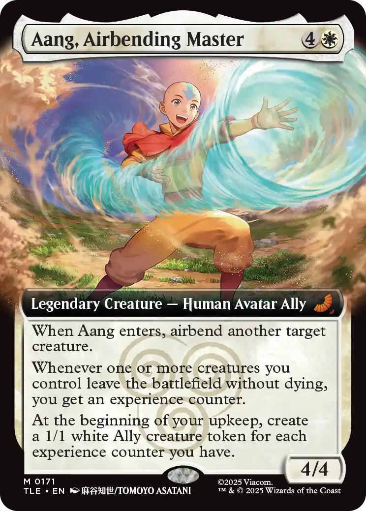 Aang, Airbending Master [171] [Extended Art] [Avatar: The Last Airbender Eternal] [Non-Foil]
