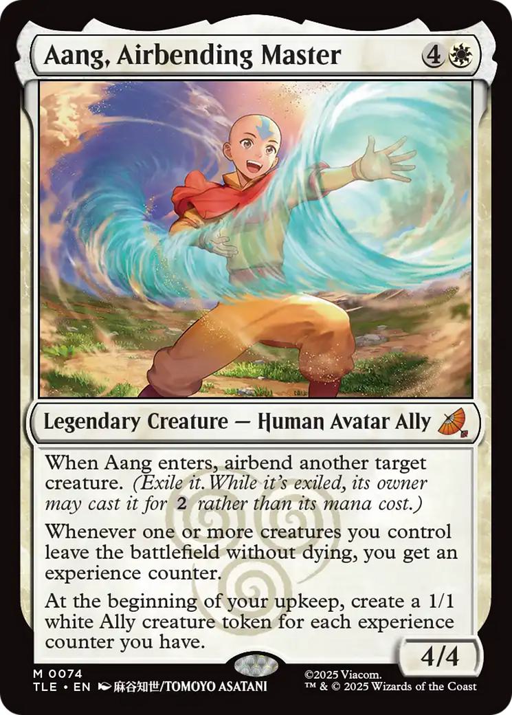 Aang, Airbending Master [74] [Avatar: The Last Airbender Eternal] [Non-Foil]