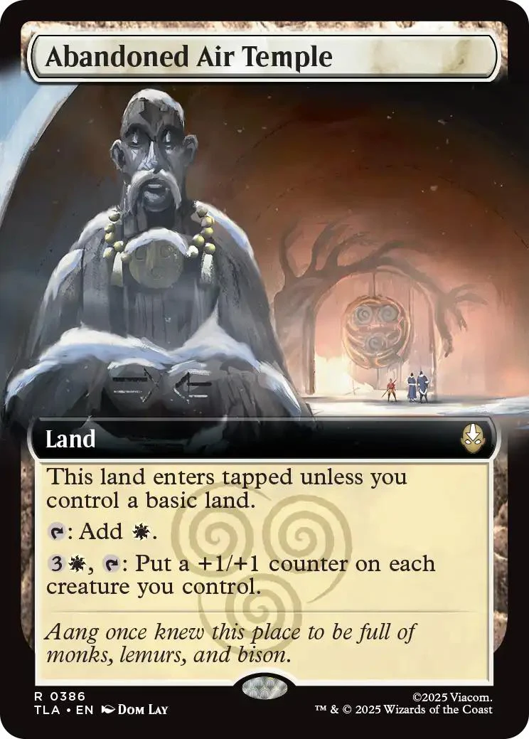 Abandoned Air Temple [386] [Extended Art] [Avatar: The Last Airbender] [Non-Foil]