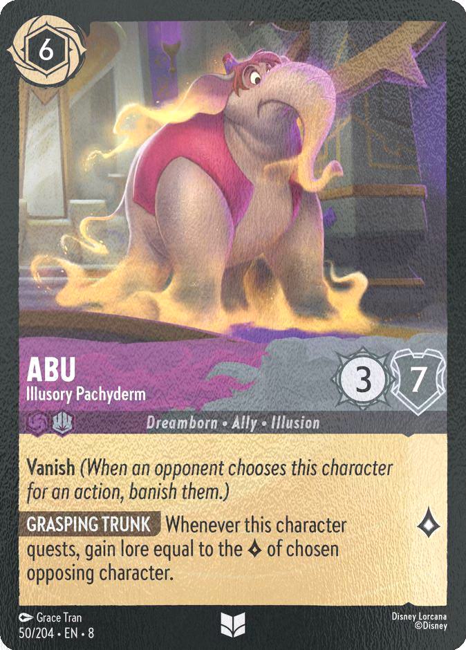 Abu - Illusory Pachyderm - 50/204 [Reign of Jafar] [Cold Foil]