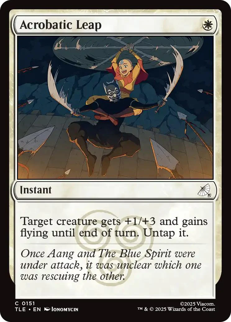 Acrobatic Leap [151] [Avatar: The Last Airbender Eternal] [Non-Foil]