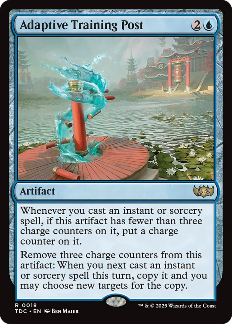 Adaptive Training Post [18] [Tarkir: Dragonstorm: Commander] [Non-Foil]