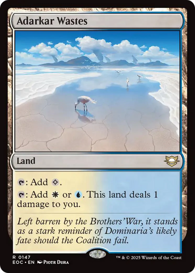 Adarkar Wastes [147] [Edge of Eternities: Commander] [Non-Foil]