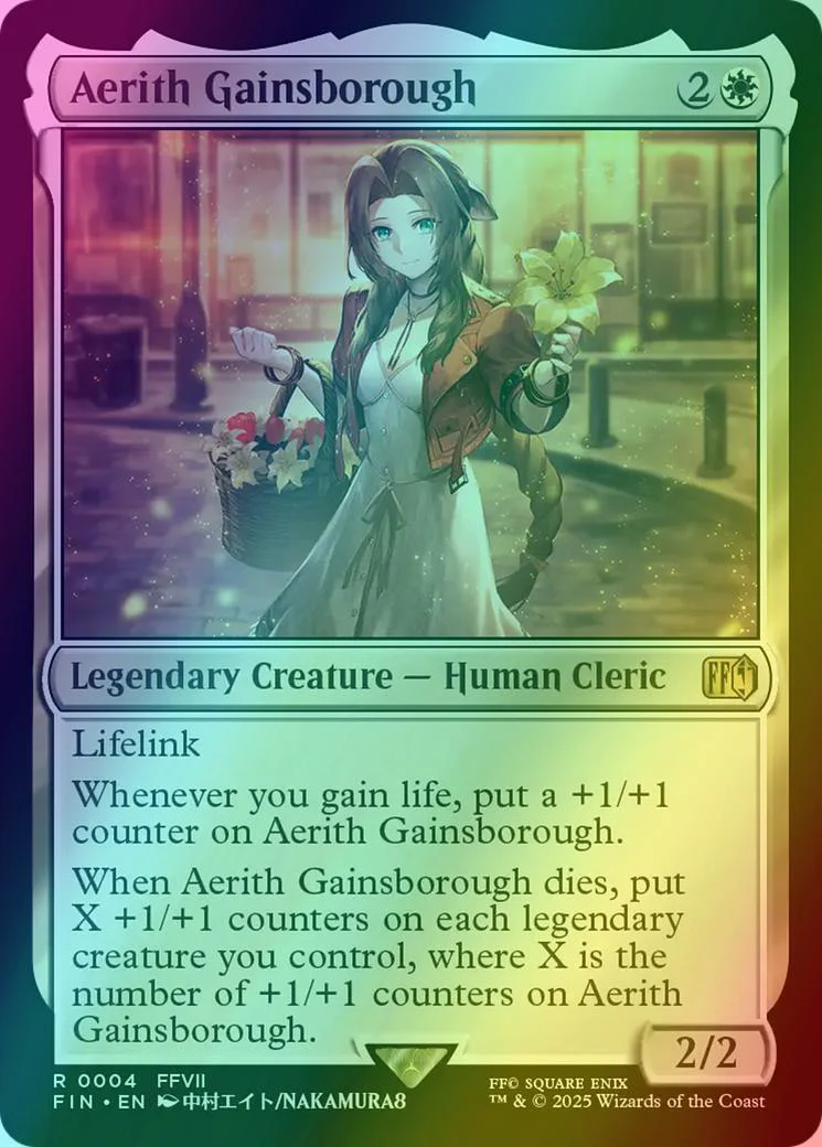 Aerith Gainsborough [4] [FINAL FANTASY] [Foil]