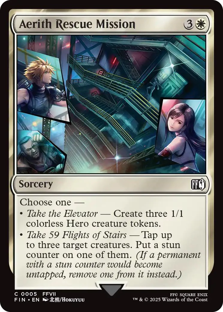 Aerith Rescue Mission [5] [FINAL FANTASY] [Non-Foil]