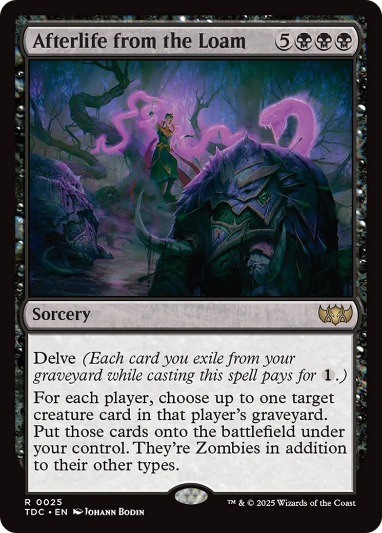 Afterlife from the Loam [25] [Tarkir: Dragonstorm: Commander] [Non-Foil]