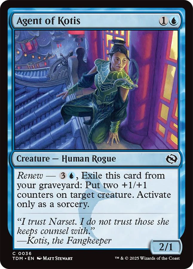 Agent of Kotis [36] [Tarkir: Dragonstorm] [Non-Foil]