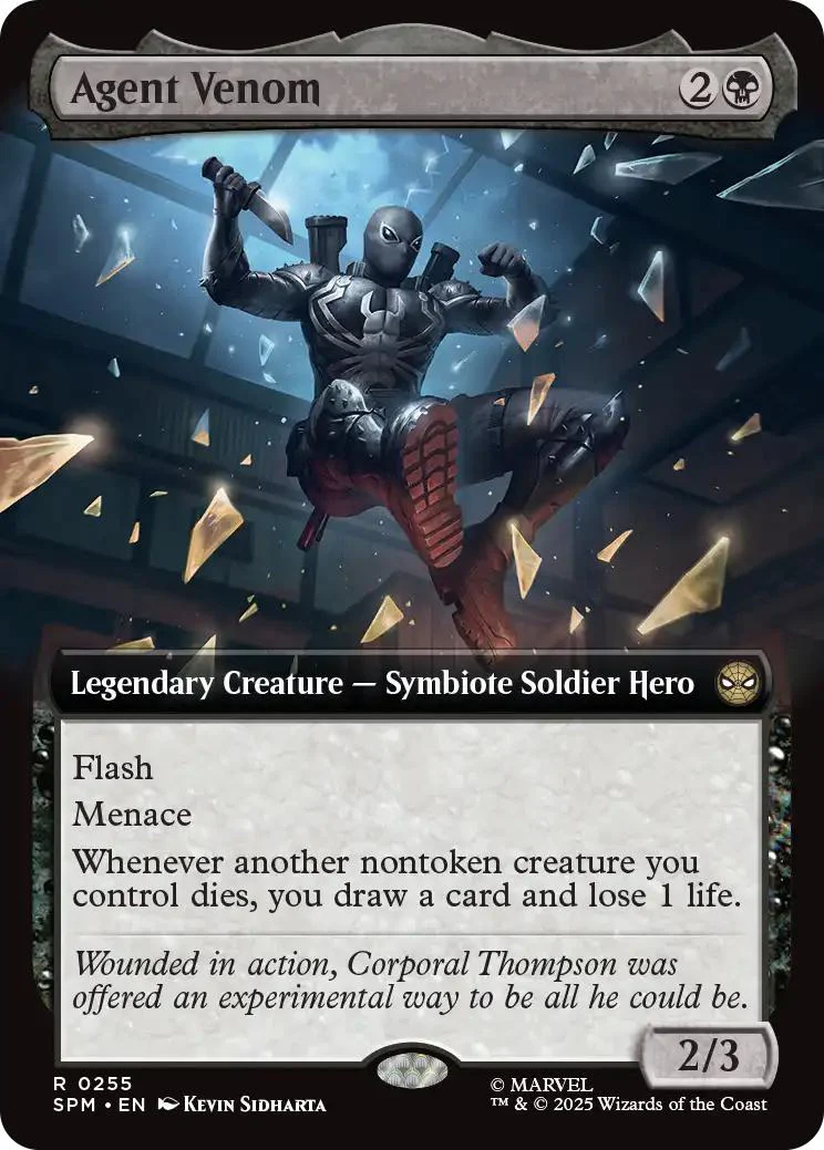 Agent Venom [255] [Extended Art] [Marvel's Spider-Man] [Non-Foil]
