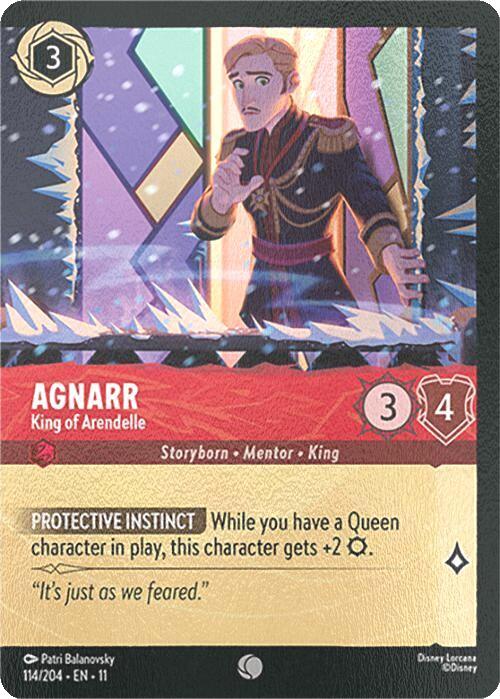 Agnarr - King of Arendelle - 114/204 [Winterspell] [Cold Foil]