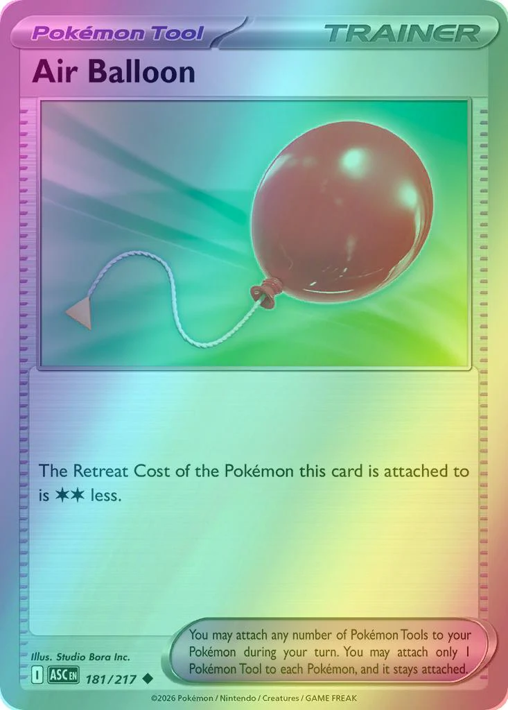 Air Balloon - 181/217 - Uncommon [me025-181] [Reverse Holo]