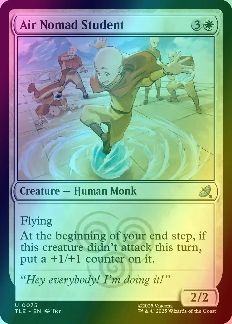 Air Nomad Student [75] [Avatar: The Last Airbender Eternal] [Foil]