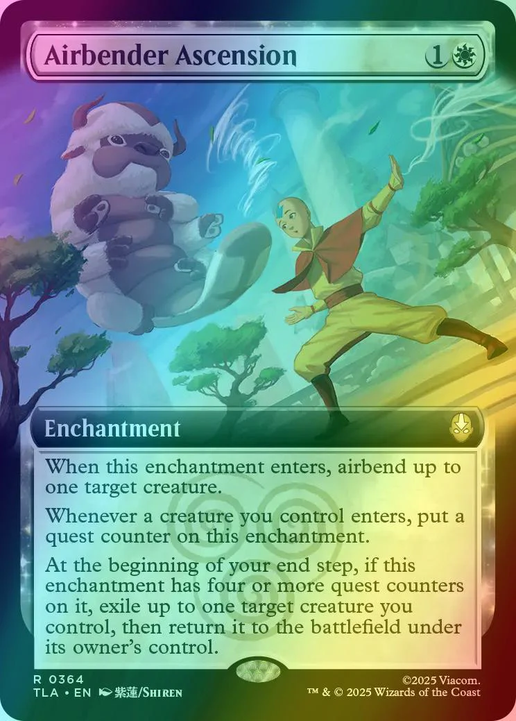 Airbender Ascension [364] [Extended Art] [Avatar: The Last Airbender] [Foil]