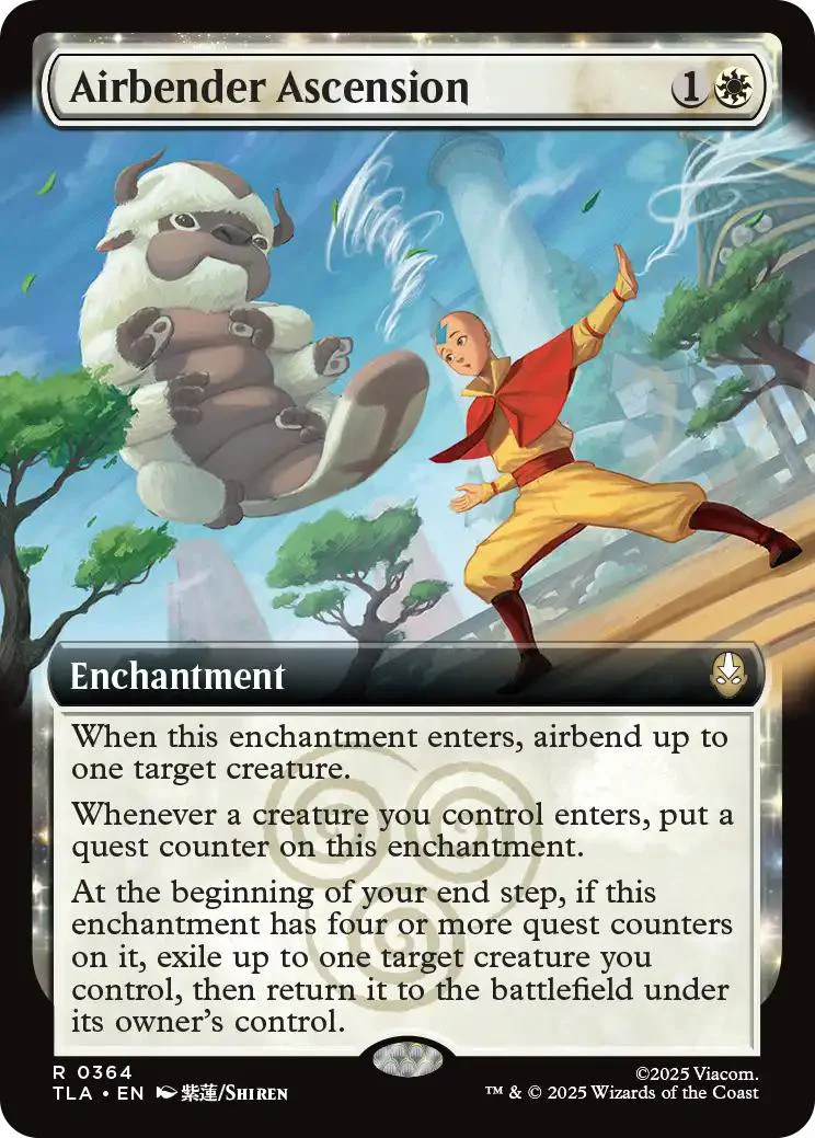 Airbender Ascension [364] [Extended Art] [Avatar: The Last Airbender] [Non-Foil]