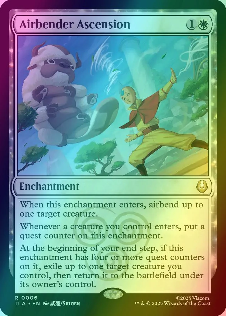 Airbender Ascension [6] [Avatar: The Last Airbender] [Foil]