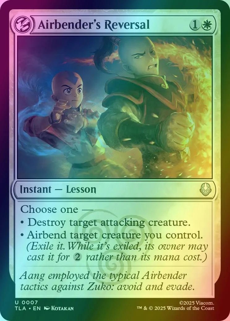 Airbender's Reversal [7] [Avatar: The Last Airbender] [Foil]