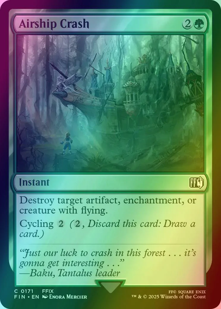 Airship Crash [171] [FINAL FANTASY] [Foil]