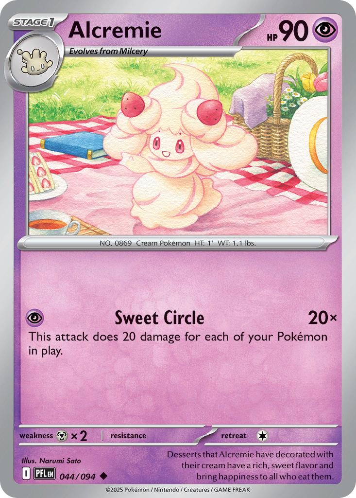 Alcremie - 044/094 - Uncommon [me02-044] [Non-Holo]