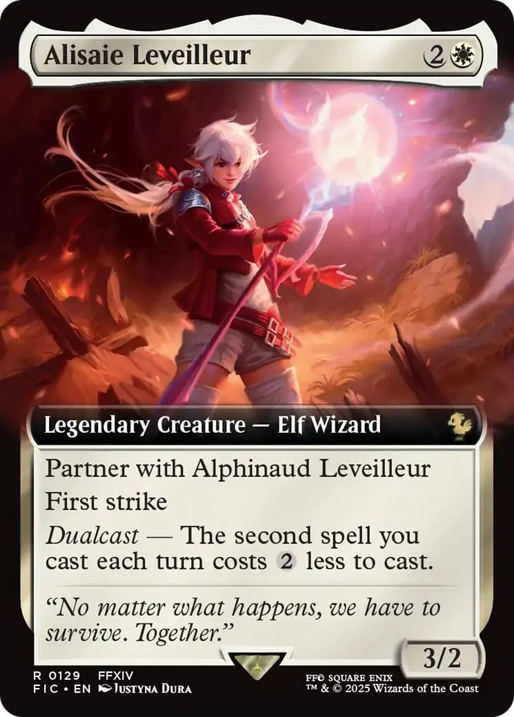 Alisaie Leveilleur [129] [Extended Art] [FINAL FANTASY: Commander] [Non-Foil]