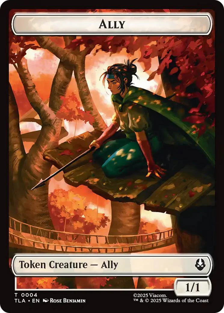 Ally Token (04) // Spirit Token (03) [Avatar: The Last Airbender: Tokens] [Non-Foil]