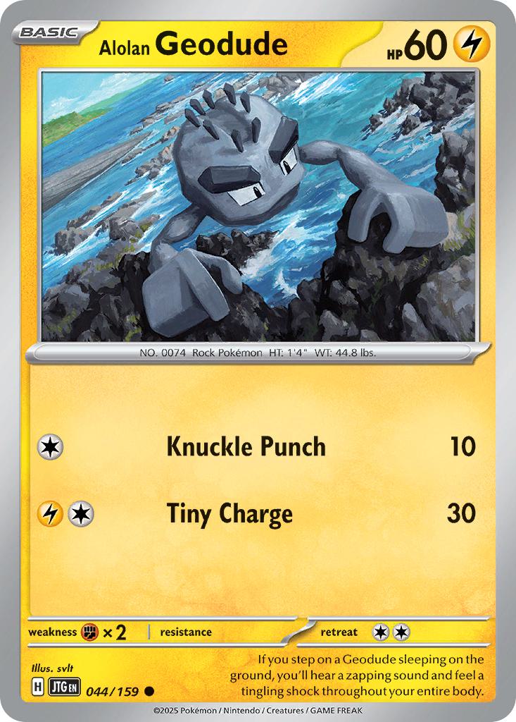 Alolan Geodude - 044/159 - Common [sv09-044] [Non-Holo]