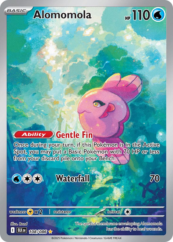 Alomomola - 108/086 - Illustration Rare [sv105b-108] [Ultra]