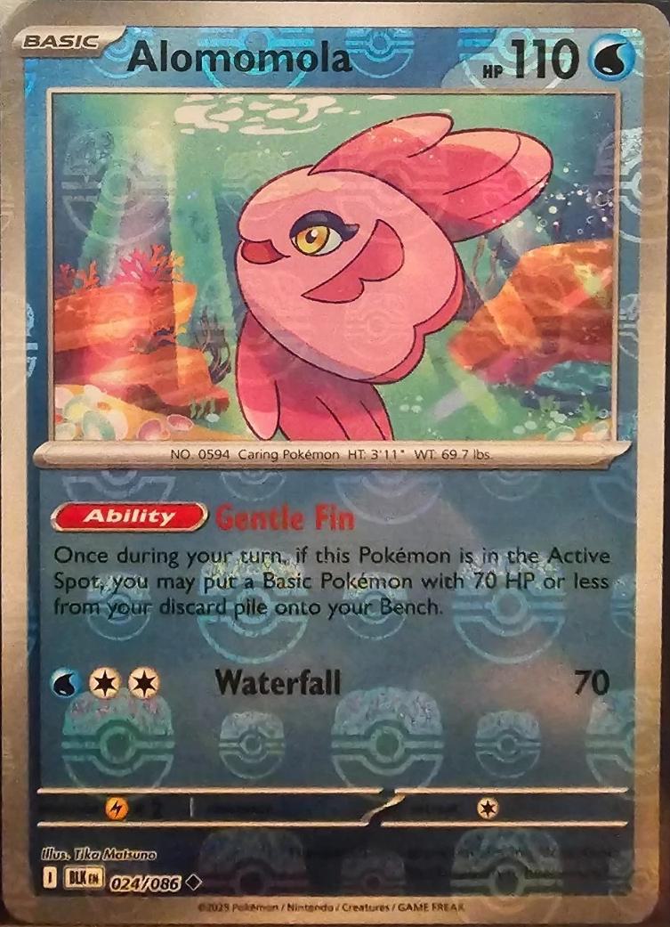 Alomomola - Master Ball Pattern - 024/086 - Uncommon [sv105b-024] [Reverse Holo]