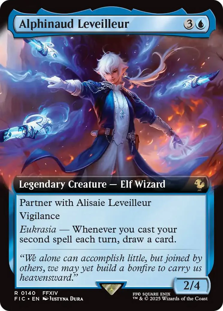 Alphinaud Leveilleur [140] [Extended Art] [FINAL FANTASY: Commander] [Non-Foil]