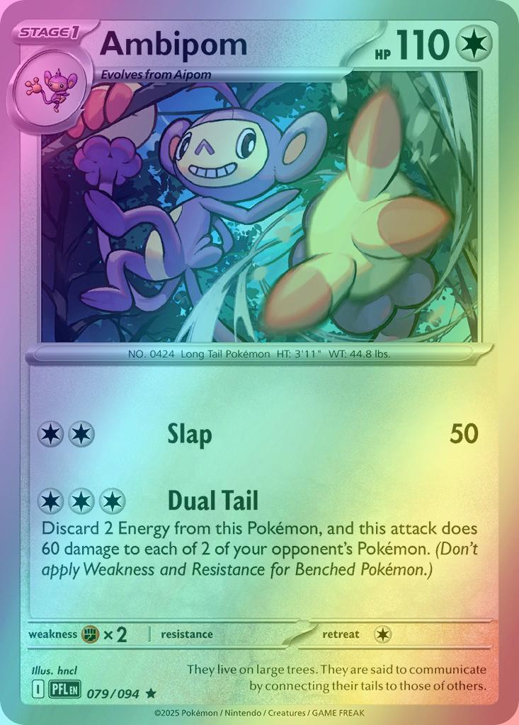 Ambipom - 079/094 - Rare [me02-079] [Holo]