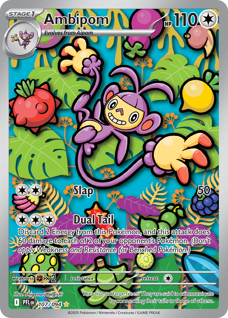Ambipom - 107/094 - Illustration Rare [me02-107] [Ultra]