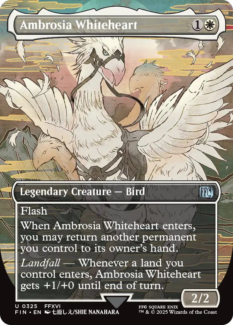 Ambrosia Whiteheart [325] [Borderless] [FINAL FANTASY] [Non-Foil]
