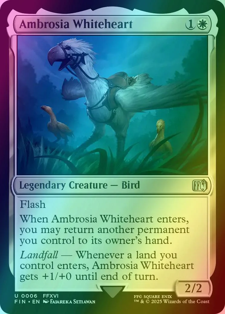 Ambrosia Whiteheart [6] [FINAL FANTASY] [Foil]