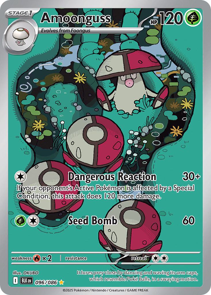 Amoonguss - 096/086 - Illustration Rare [sv105b-096] [Ultra]