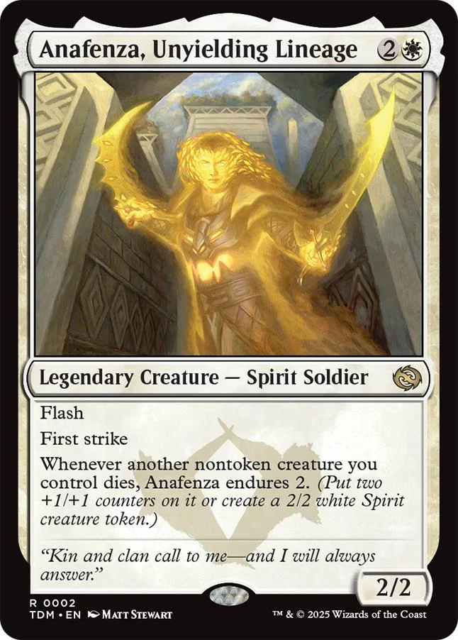 Anafenza, Unyielding Lineage [2] [Tarkir: Dragonstorm] [Non-Foil]