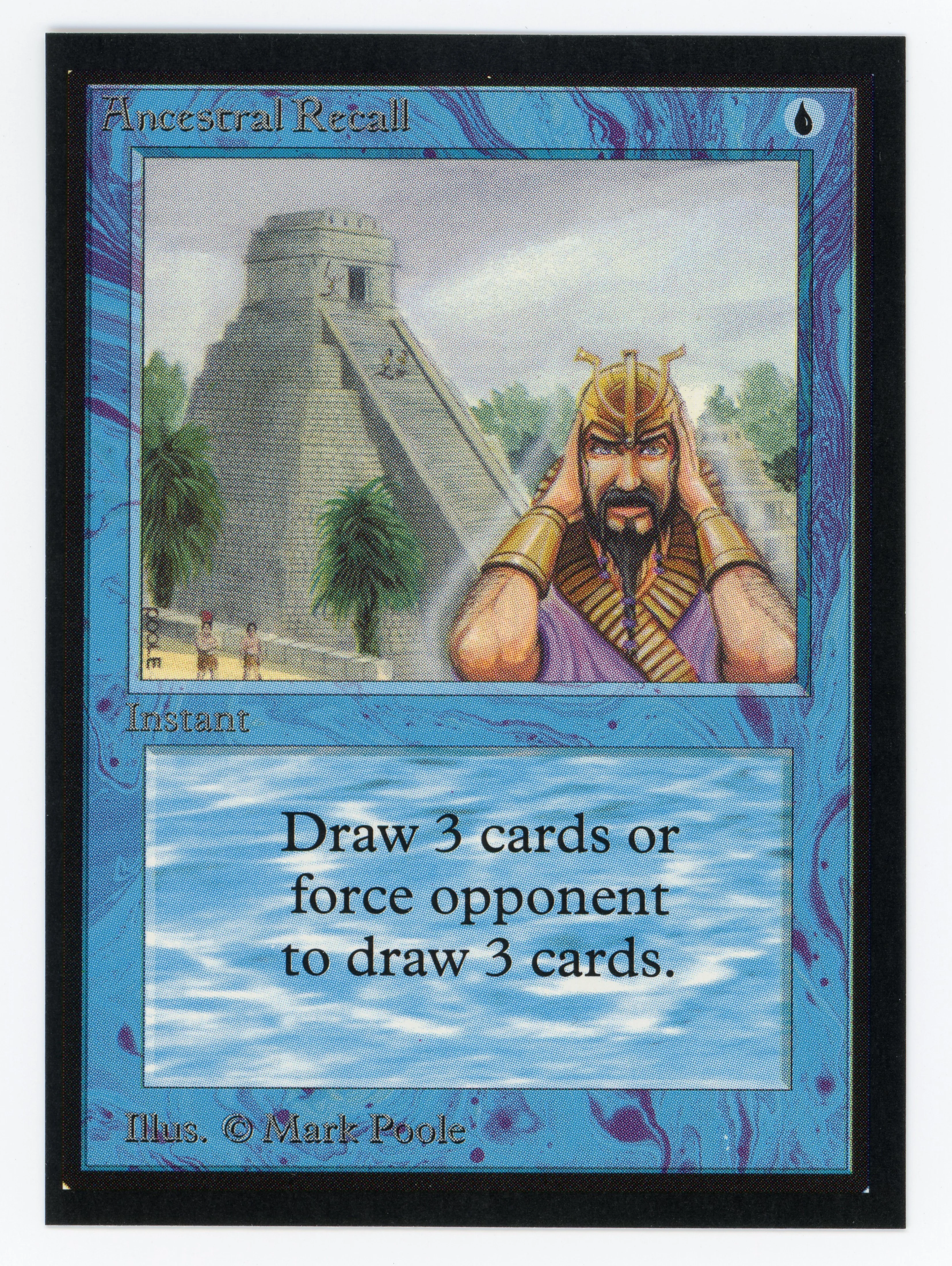 Ancestral Recall - Scan 14104