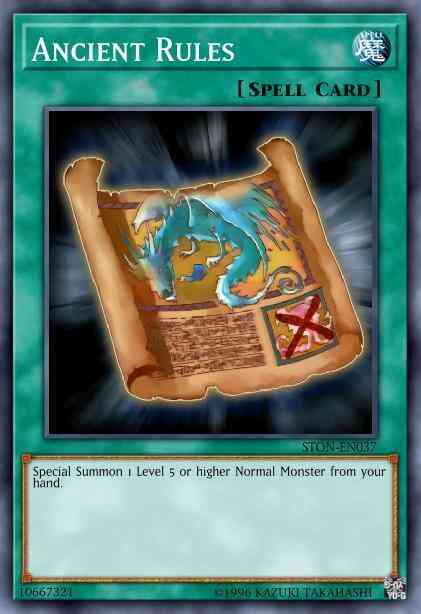 Ancient Rules - LCKC-EN039 - Secret Rare - 1st Edition