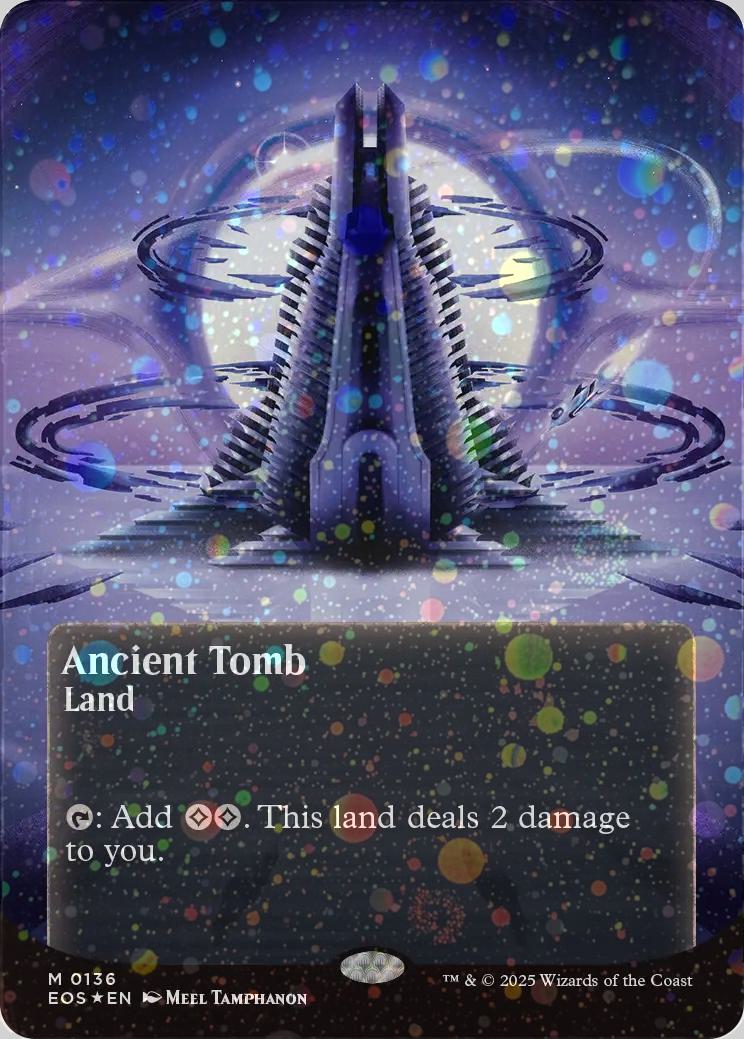 Ancient Tomb [136] [Borderless] [Poster] [Edge of Eternities: Stellar Sights] [Galaxy Foil]