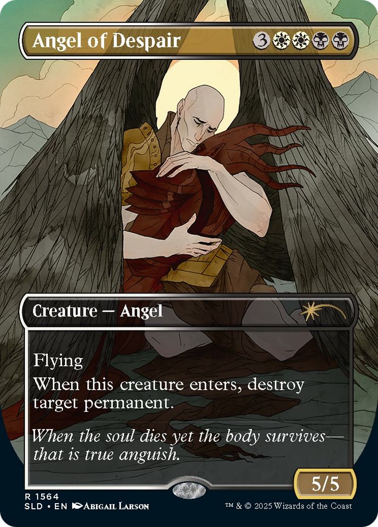 Angel of Despair [1564] [Borderless] [Tragic Romance] [Secret Lair Drop] [Non-Foil]